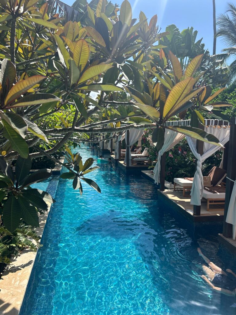 Secrets Royal Beach Punta Cana is one of the top all-inclusive resorts for destination weddings in the DR - I'm obsessed with these hidden swim-up cabanas!