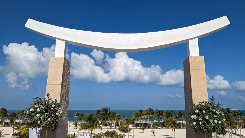 this is my favorite destination wedding venue at a resort