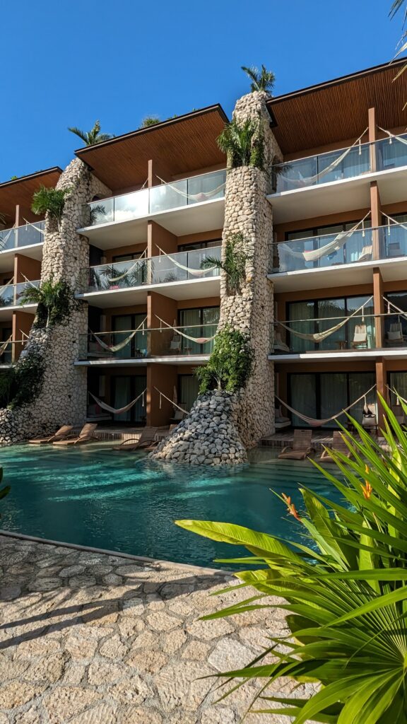 Your destination wedding guests will love the stunning rooms at Xcaret Arte.