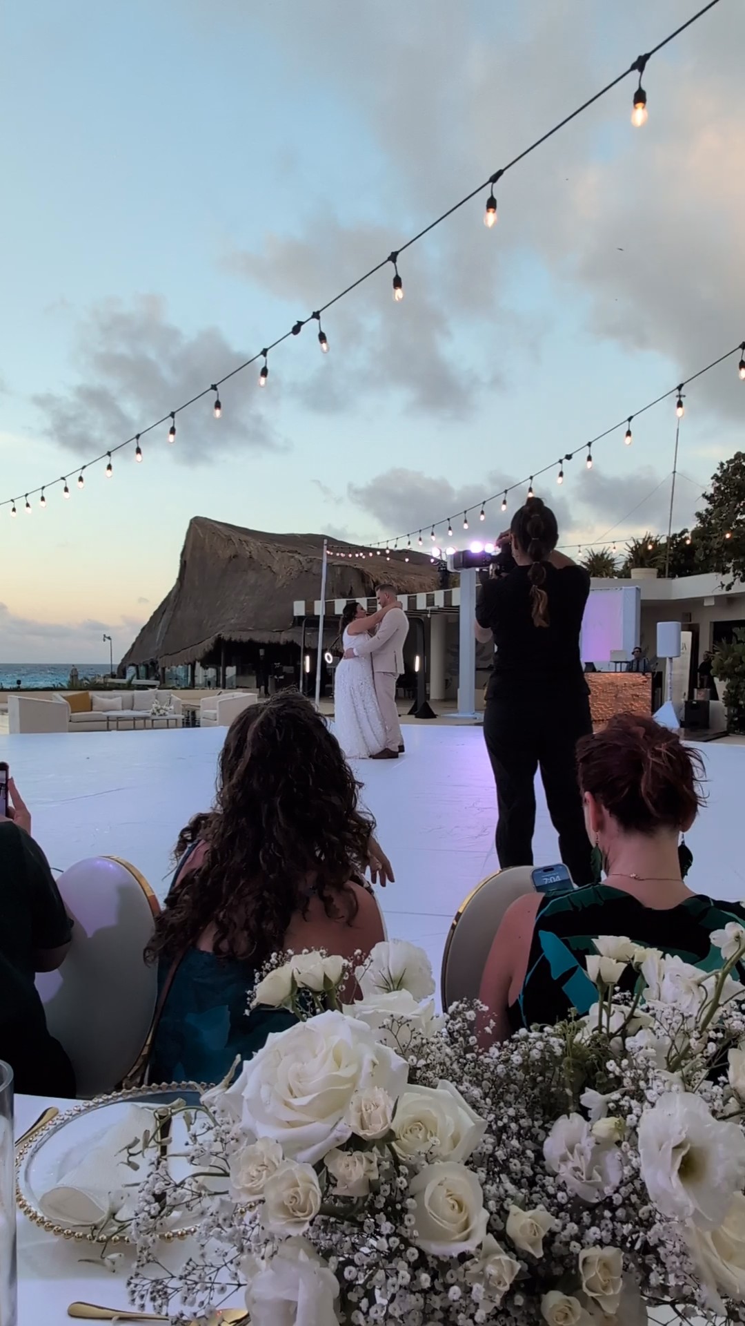 destination wedding photographer and first dance