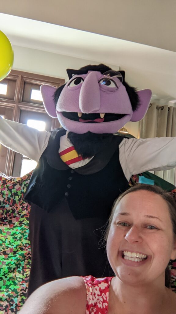 character breakfast at family friendly resort
