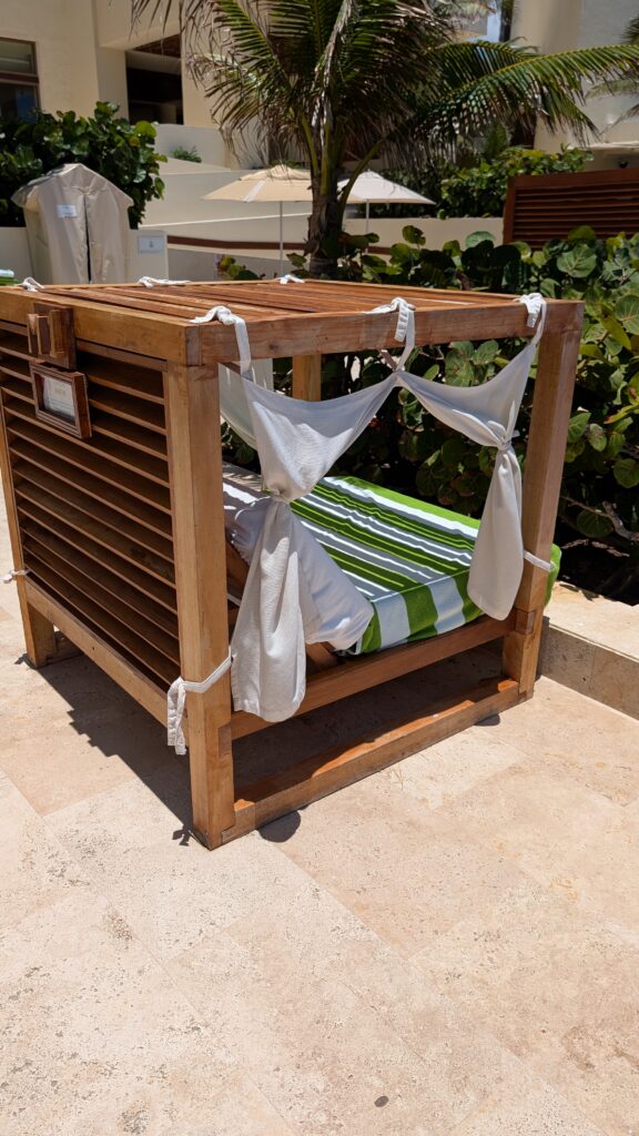 kid cabana at family friendly resort