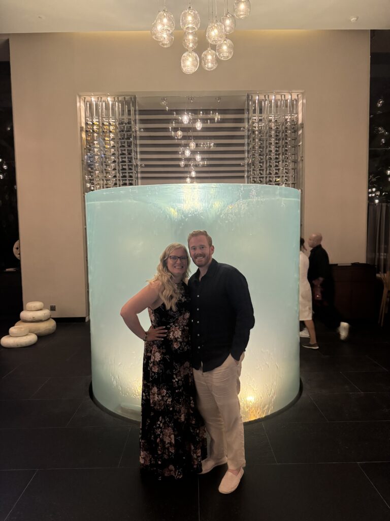 Lexie and ryan enjoying majestic elegance