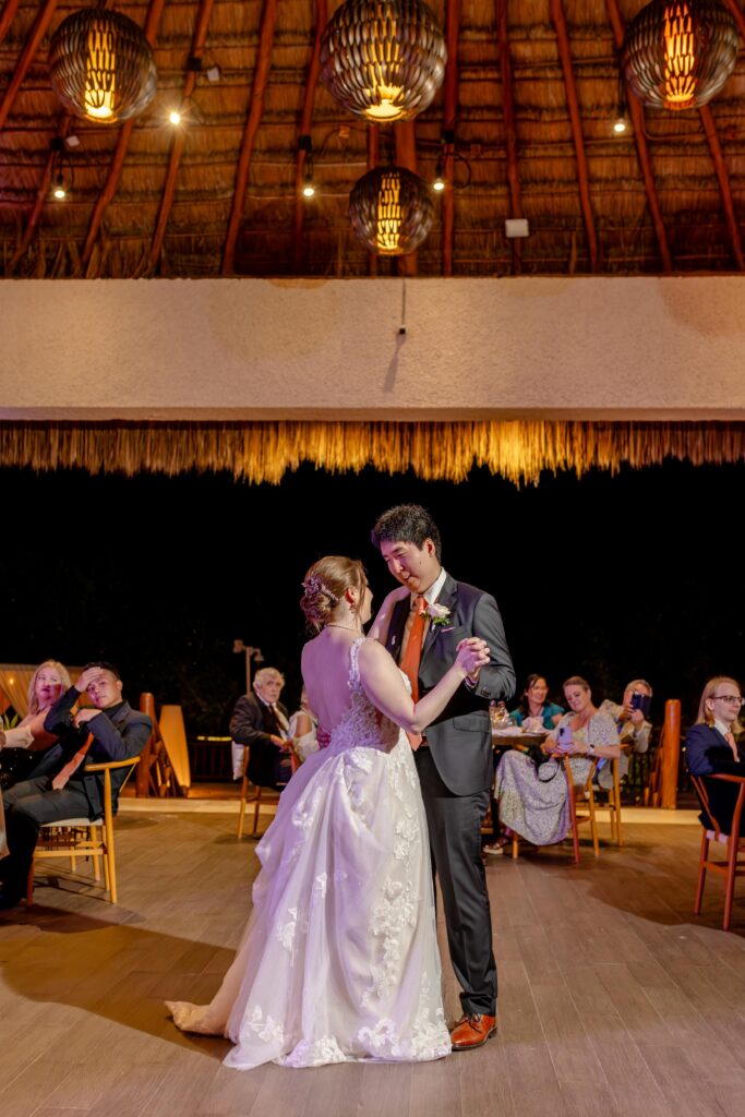 first dance at paradisus playa del carmen