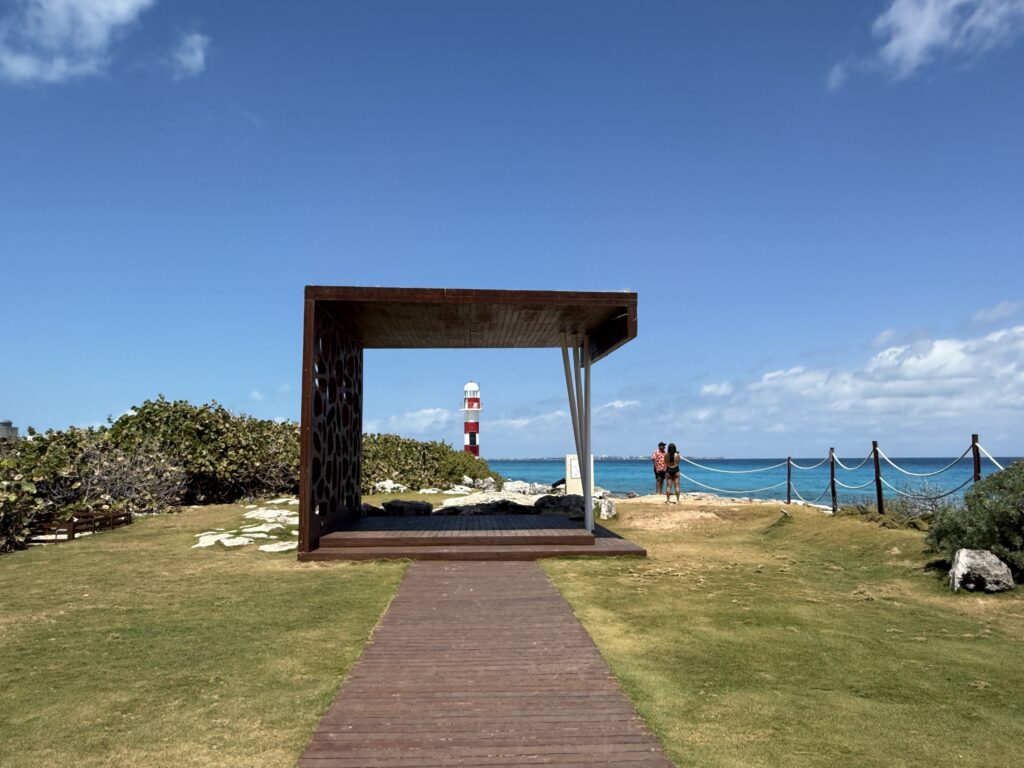 Lighthouse Gazebo is a unique wedding venue at Hyatt Ziva Cancun