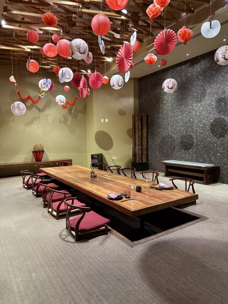 Moongate Asian restaurant at Hyatt Ziva Cancun