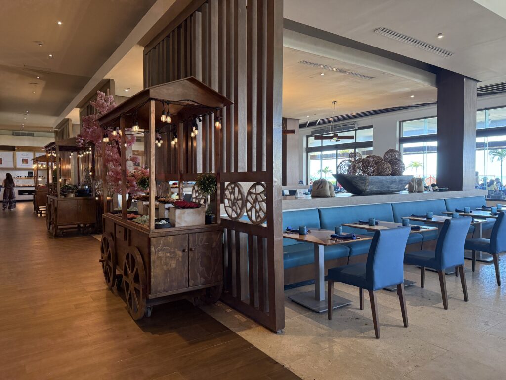 buffet restaurant at Hyatt Ziva Cancun