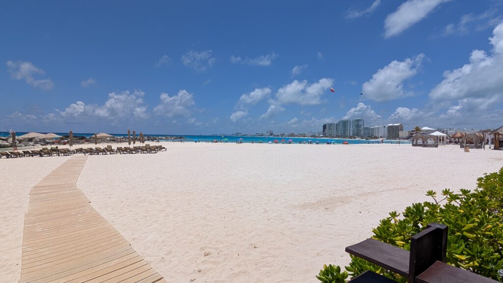beach wedding venue at Hyatt Ziva Cancun